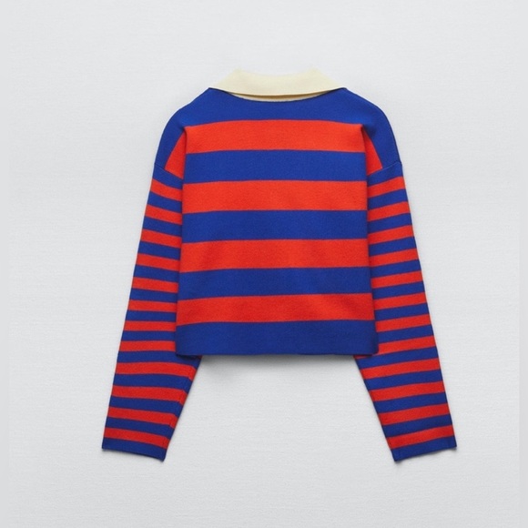 Zara striped knit cardigan - Picture 6 of 10